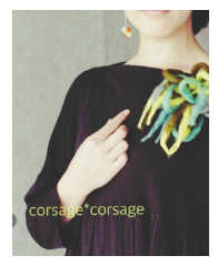 Wool Loop Corsage/corsage*corsage