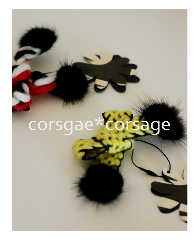 French Vintage Ribbon Corsage/corsage*corsage