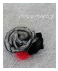 Fur Rose & Mink Corsage/corsage*corsage