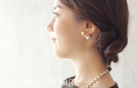 Cottonpearl 2wayPierce/corsage*corsage