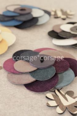 Cotton Velvet  corsage/corsage*corsage