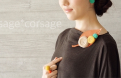 Wool Maruaru Corsage/corsage*corsage