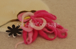 Wool Loop Corsage/corsage*corsage