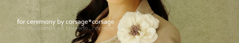 silk corsage/corsage*corsage