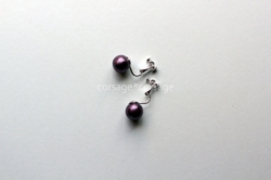 CottonPearl Earring/corsage*corsage