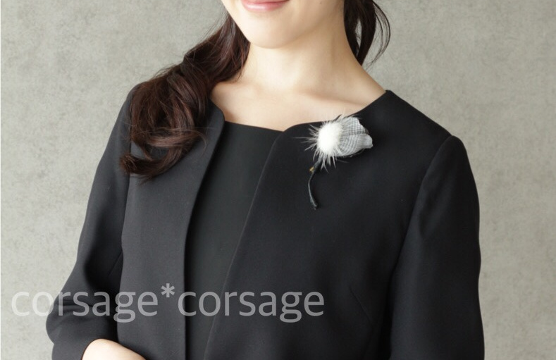 Italian Linen Rose Corsage/corsage*corsage